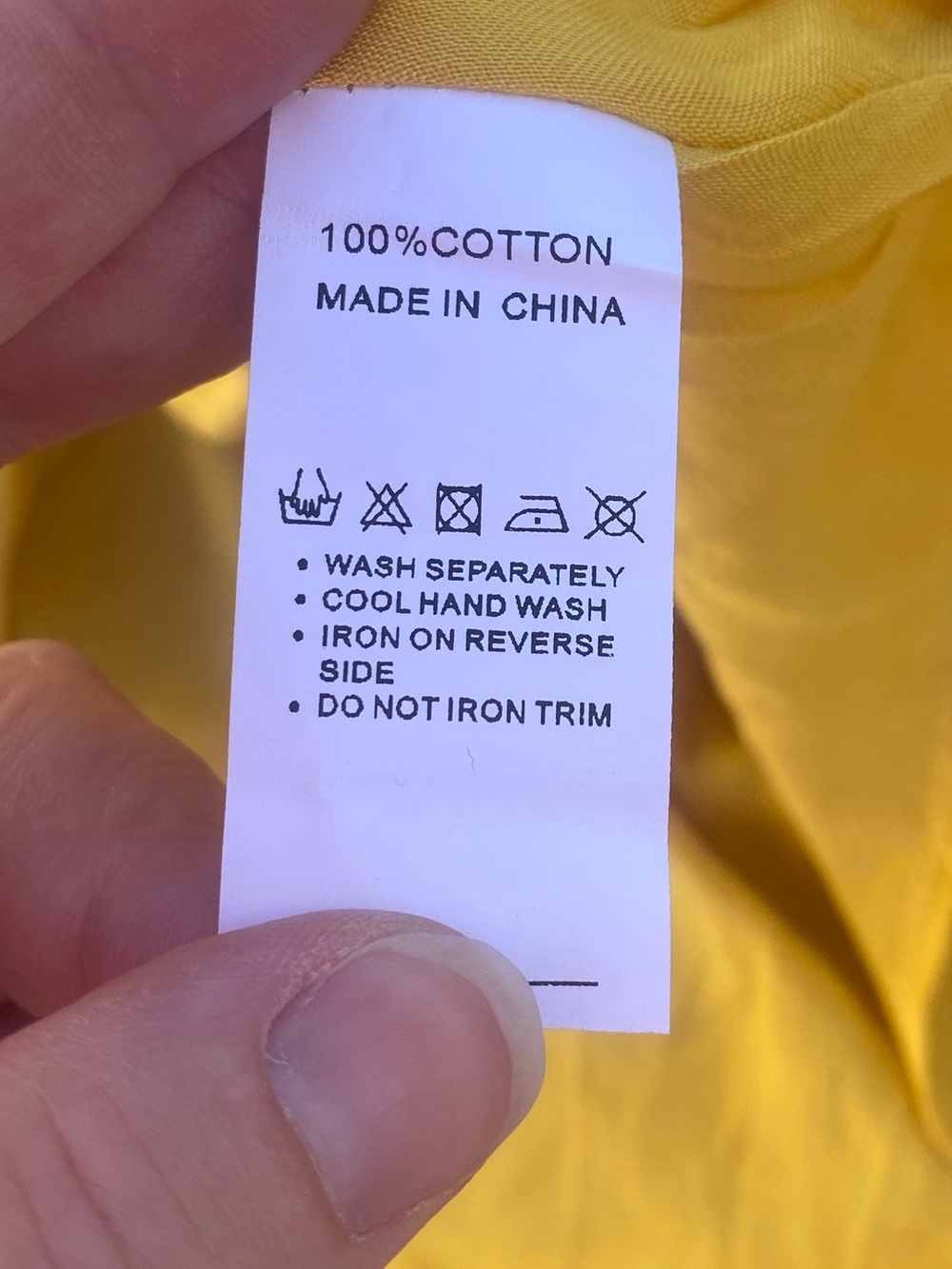 Pink Diamond Medium Yellow Assymetrical Mini Dress - Picture 10 of 10